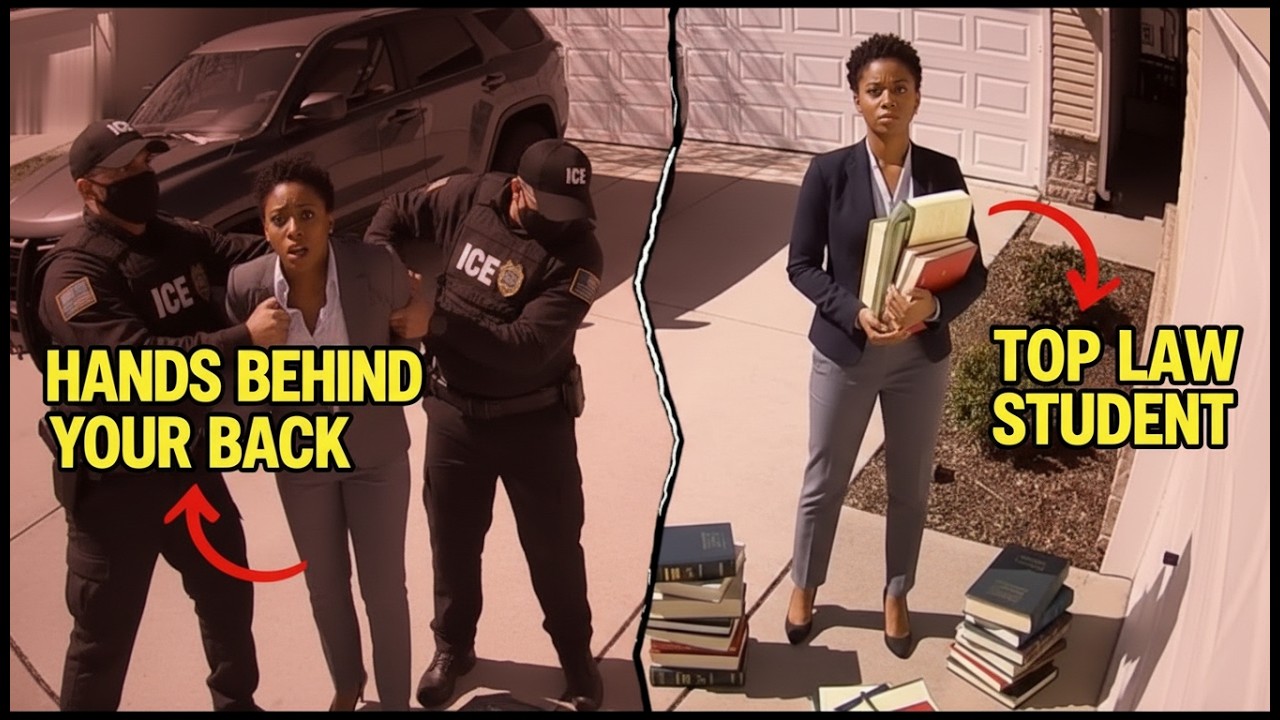 ICE Agents' Careers Destroyed After Arrest of Black Law Student in Her Driveway Without a Warrant