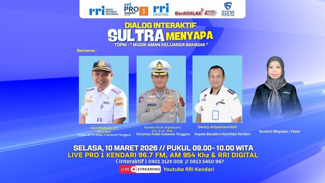 SEPUTAR MUDIK LEBARAN 2026 - MUDIK AMAN KELUARGA BAHAGIA | SULTRA PAGI INI
