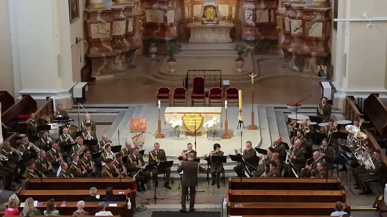 Juozas Naujalis - Tristis est anima mea &ndash; Lithuanian Army Band