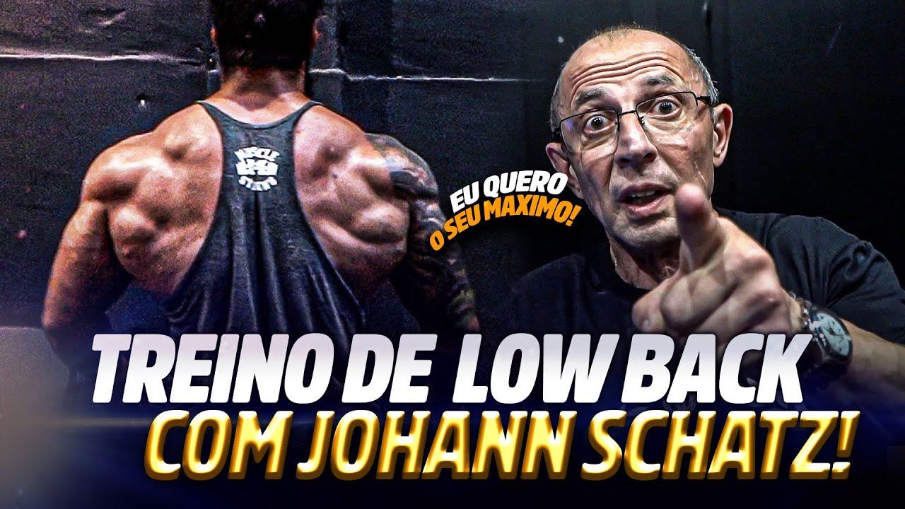TREINO ESPECIALIZADO EM PARTE BAIXA DAS COSTAS COM JOHANN!