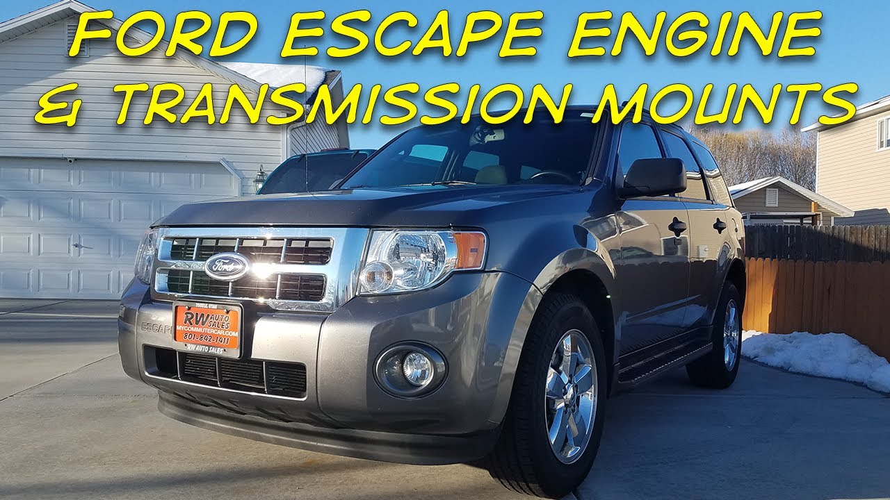 Ford Escape 89G: как заменить все четыре опоры двигателя и коробки передач (2005–2012)