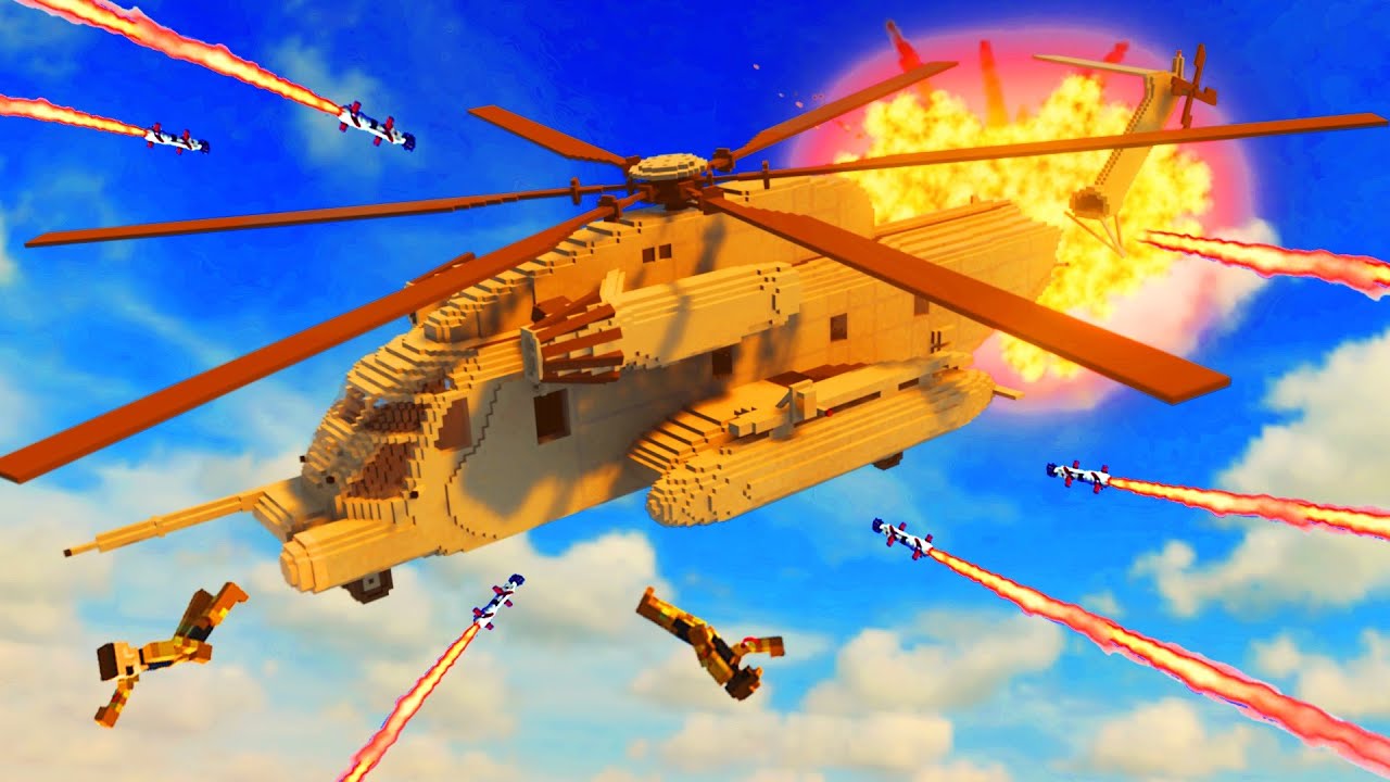 Realistic Helicopter Shootdowns & Crashes 41 😱 Teardown