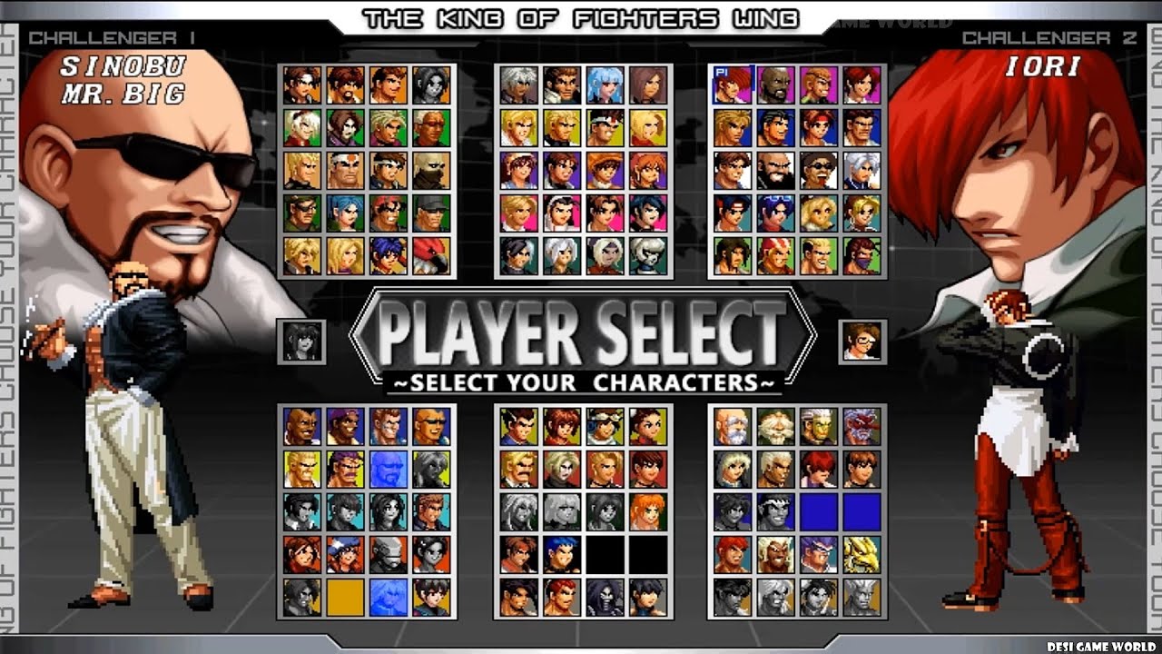 The King Of Fighters Wing Ultra Plus Mugen Gameplay