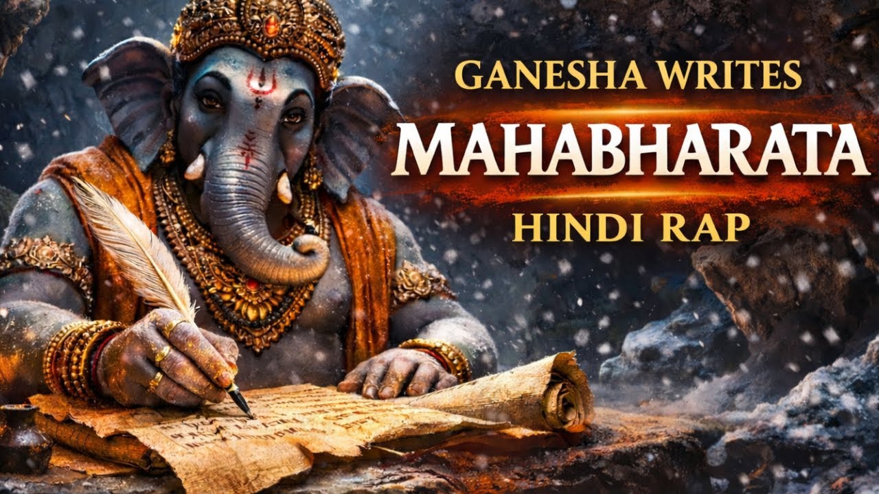 Ganesh Rap | The Night the Mahabharata Was Written | Hindi Dark Mythological Rap