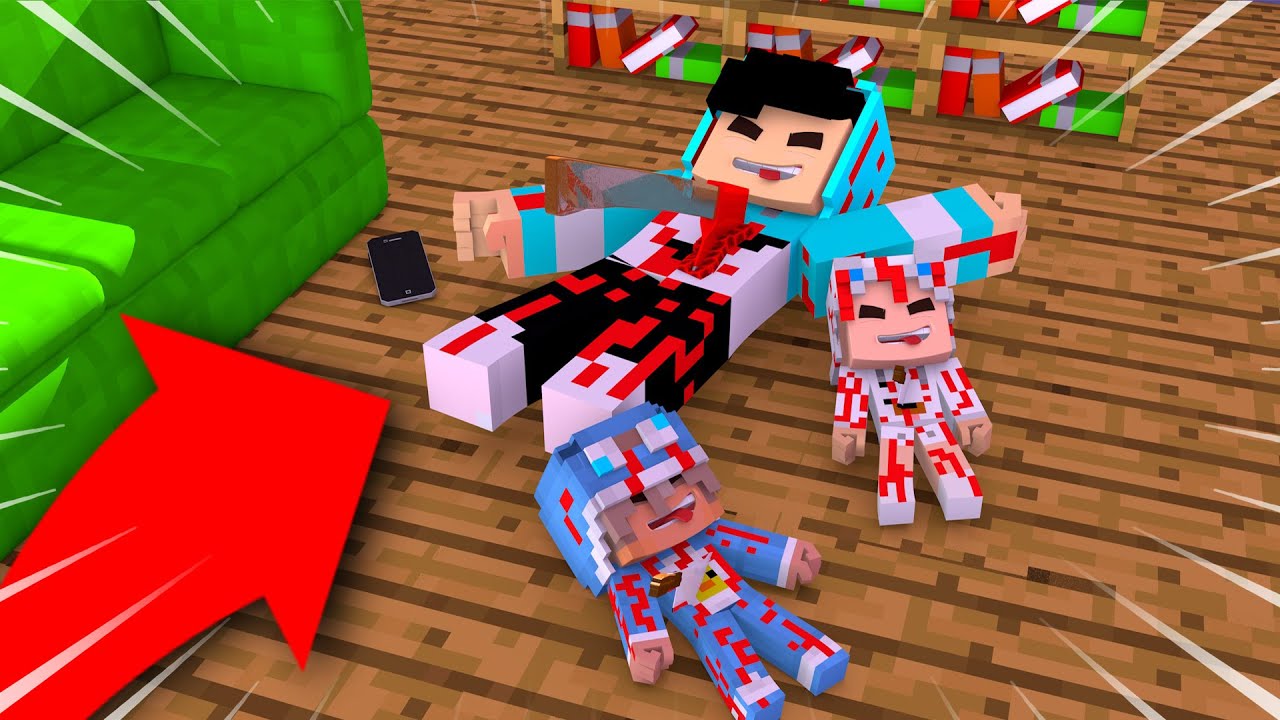 ON PRANK ARIANA EN LUI FAISANT CROIRE QUE L'ON EST COUVERT DE SANG SUR MINECRAFT !!! 😱