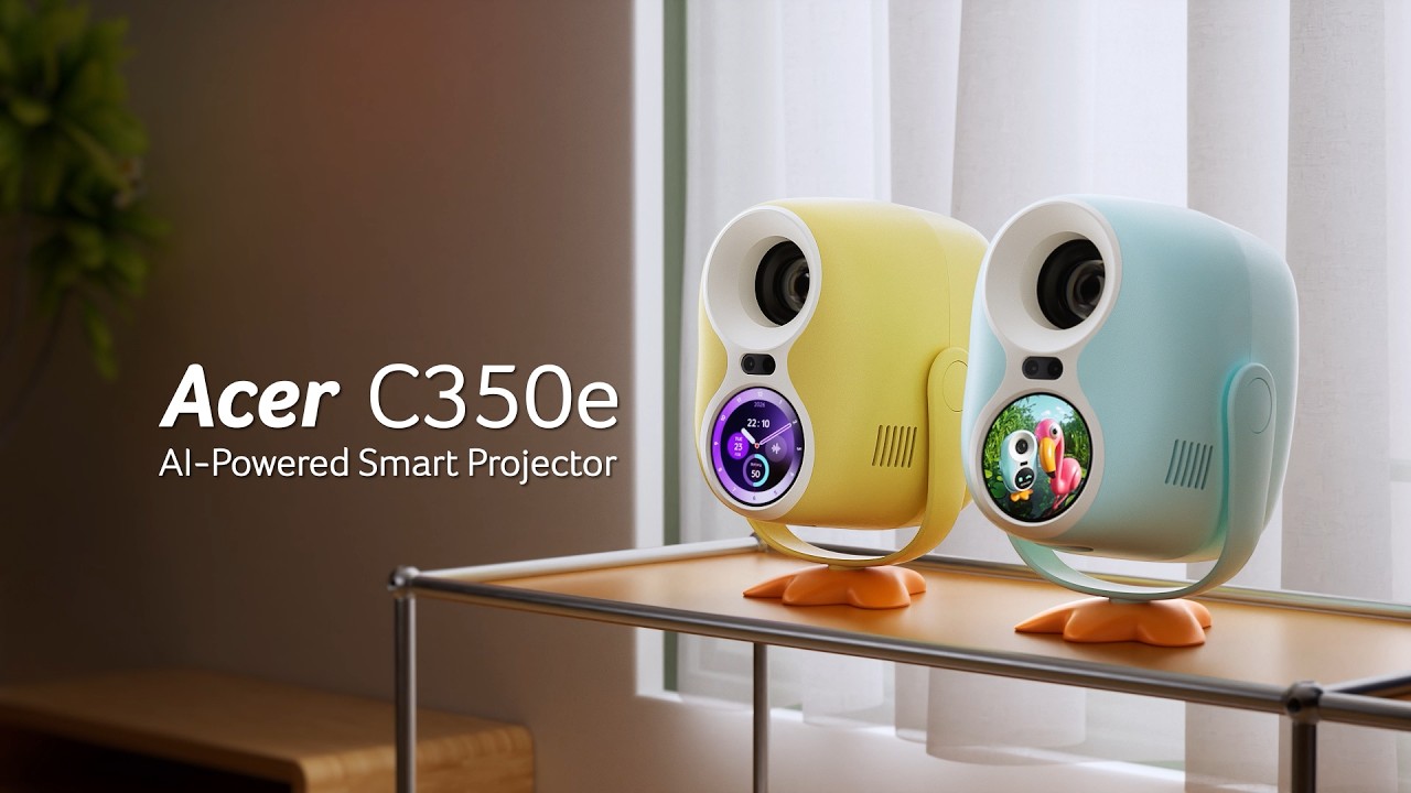 Acer C350e Smart Projector | Your AI-Powered Home Companion | Acer