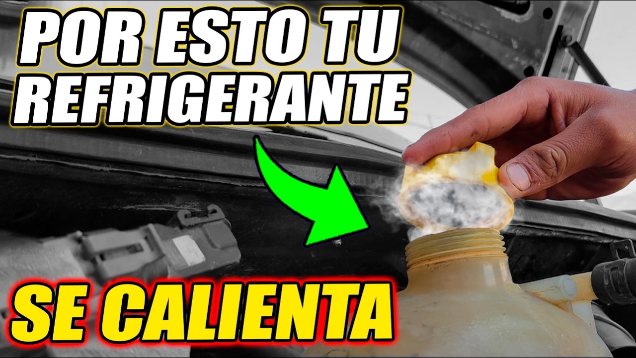 🔴PORQUE HIERVE EL AGUA DEL DEPOSITO DEL ANTICONGELANTE 😰 l BURBUJEA