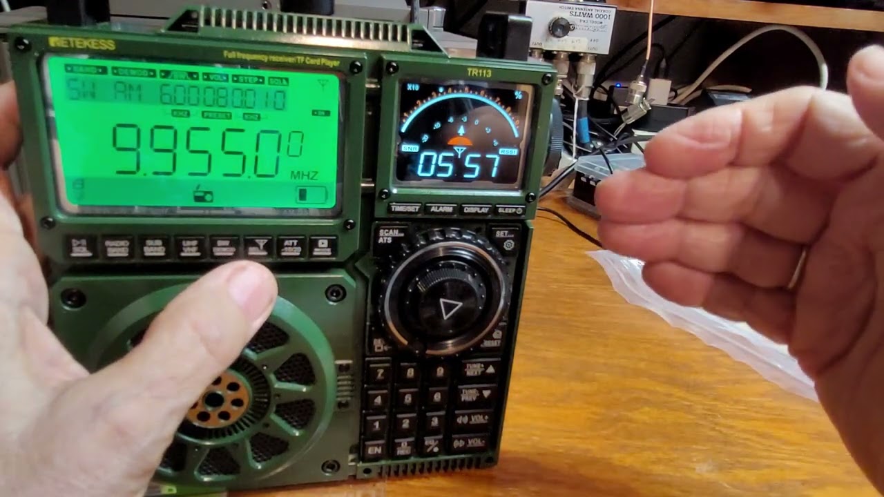 TRRS #2505 - Retekess TR113 - Initial Shortwave Testing