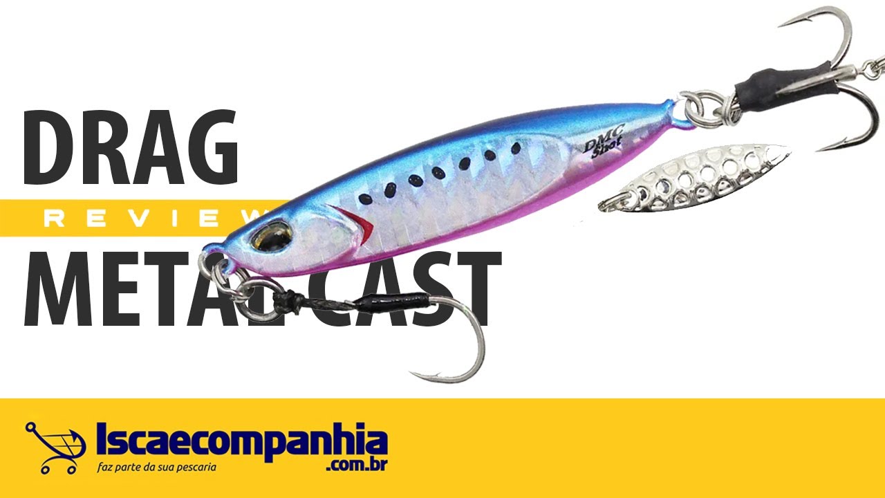 Isca Artificial Micro Jig Duo Drag Metal Cast Shot