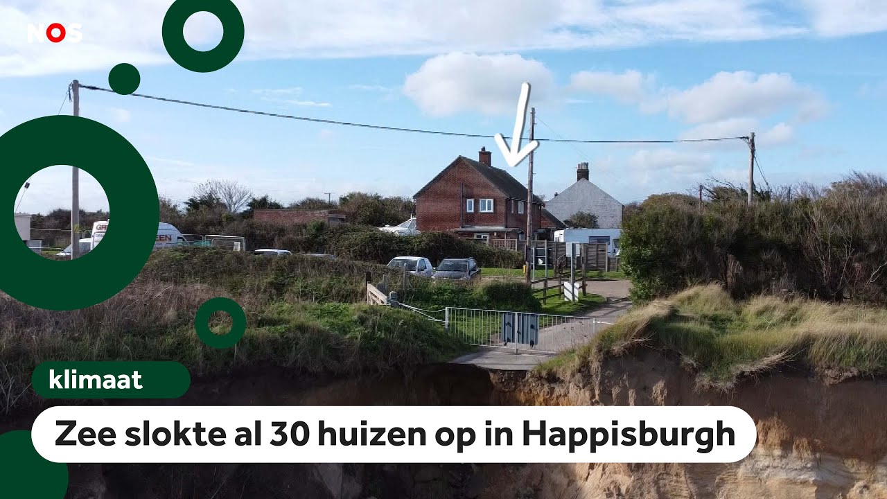 Dit Engelse dorpje verdwijnt langzaam in de zee