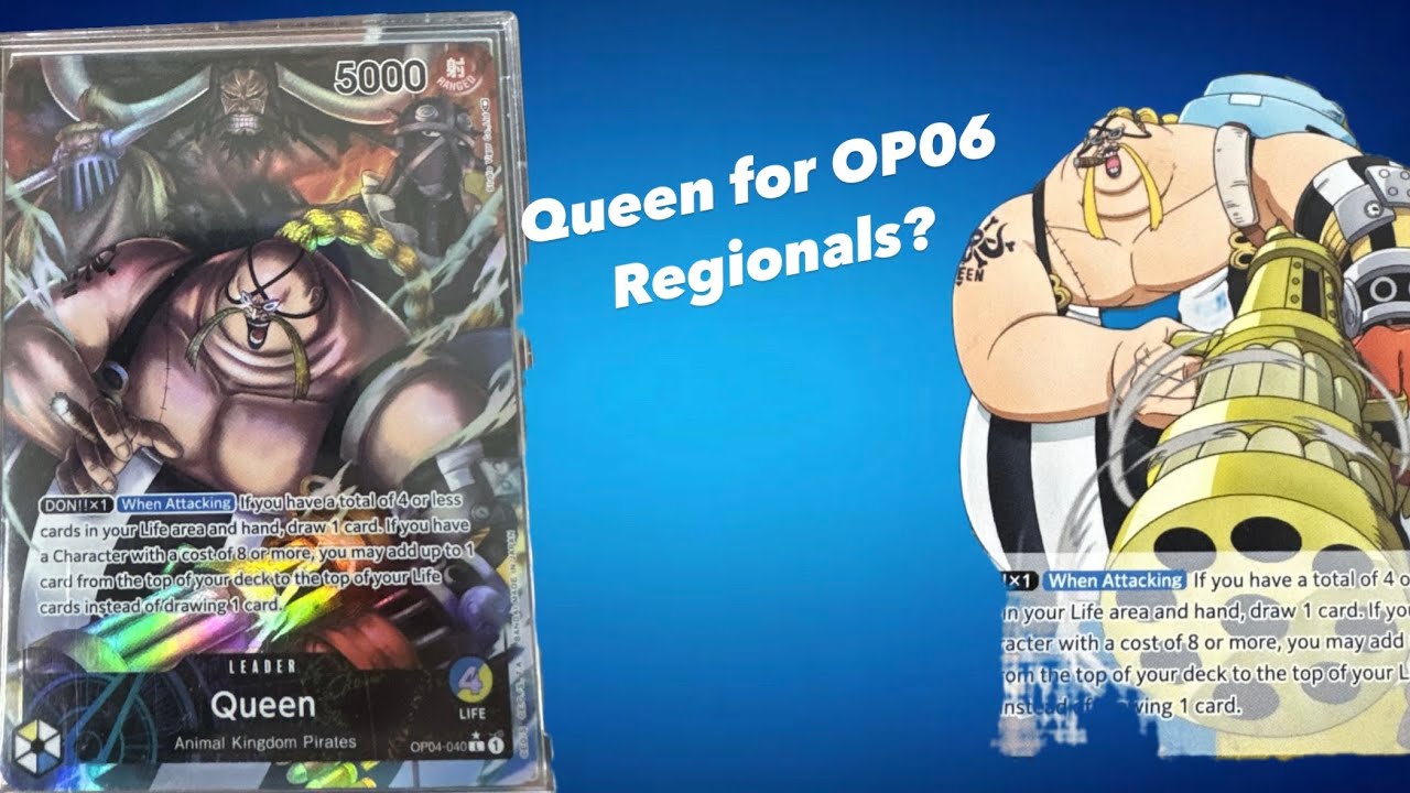 Took Queen to Regionals OP06