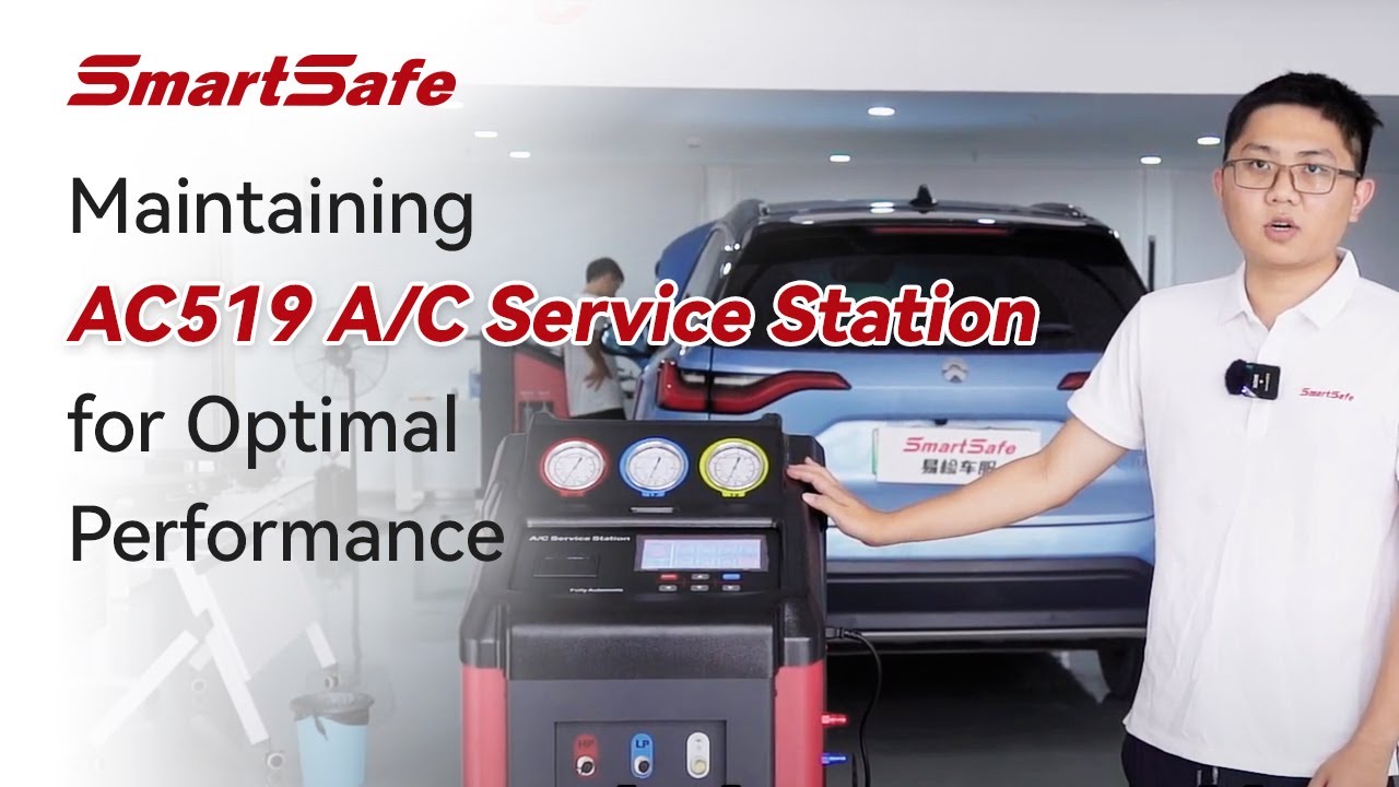 Maintaining Your AC519 A/C Service Station for Optimal Performance | SmartSafe