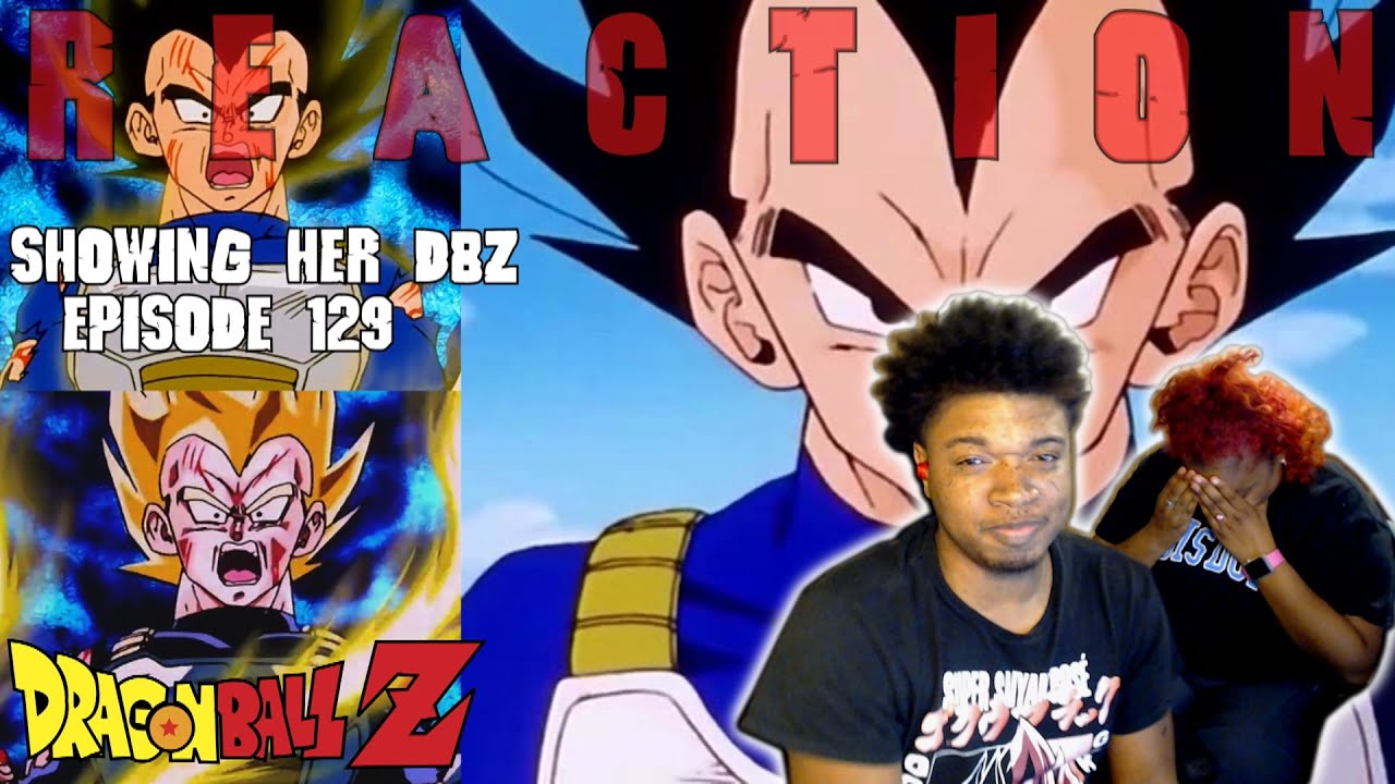 Girlfriend Reacts to Vegeta turning SUPER SAYIAN for the first time