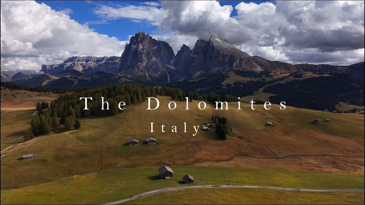 Flying Over the Dolomites | Italy’s Most Dramatic Mountains in 4K