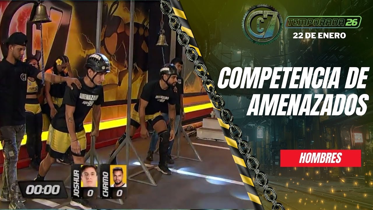 CALLE 7 PANAMÁ - 22 DE ENERO | COMPETENCIA DE AMENAZADOS - HOMBRES
