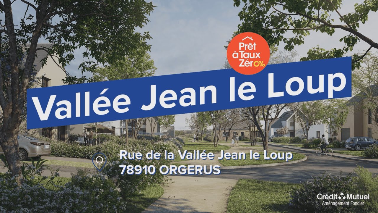 Terrains constructibles - Orgerus (78) - Vallée Jean le Loup