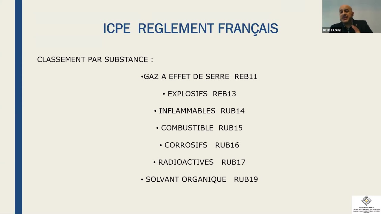 Formation Sécurité Incendie - 5éme Module : Les Installations classées pour l'environnement