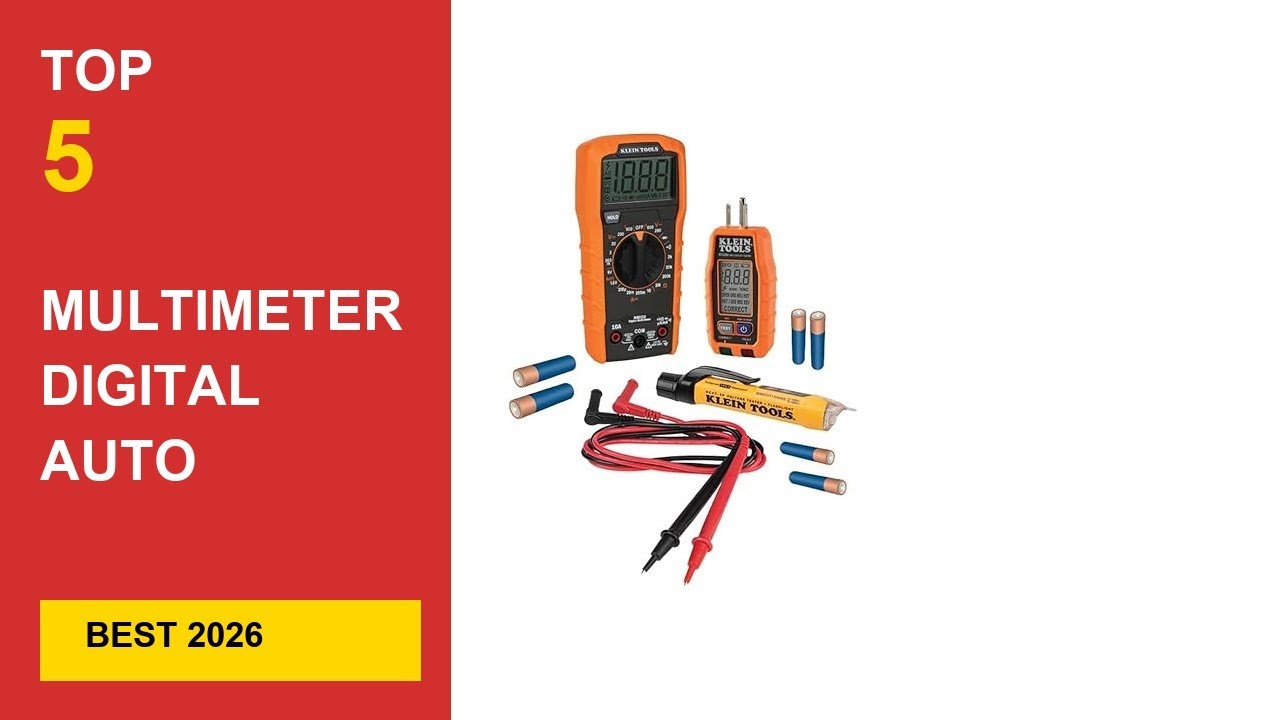 Best Multimeter Digital Auto Ranging in 2026 - Expert Reviews in 2026