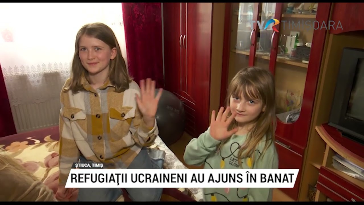Războiul din Ucraina: Refugiații ajung acasă la ucrainenii din Banat #StiriRegionale @TVRTM