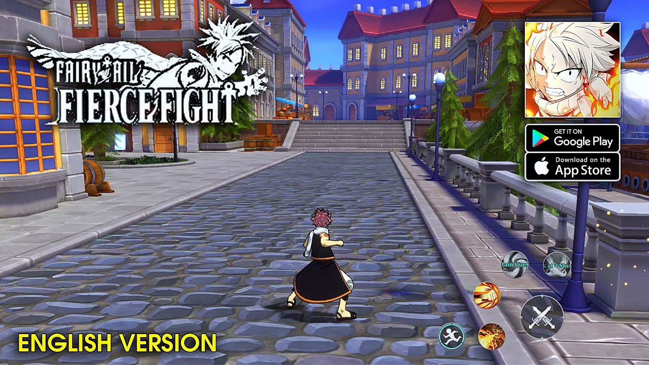 FAIRY TAIL: Fierce Fight - English Version Gameplay (Android/iOS)