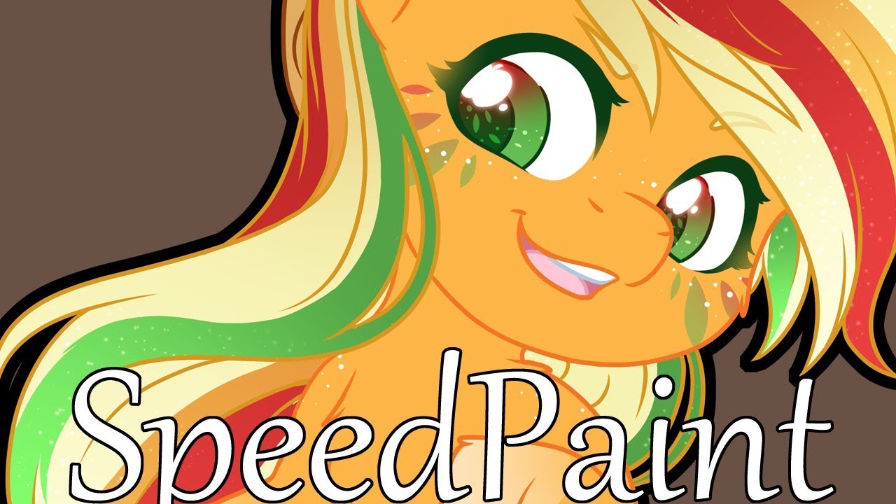 MLP Speedpaint Redux - Mini RP Applejack