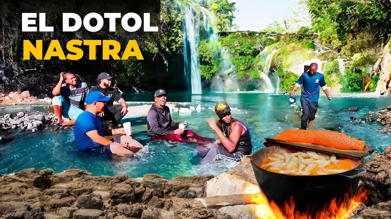 COCINANDO LOS MEJORES DOMPLINES EN UN RIO 😎 EL DOTOL NASTRA