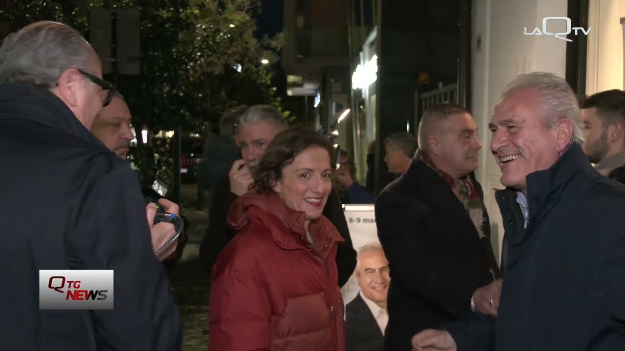 Pescara. Costantini inaugura la sua sede elettorale