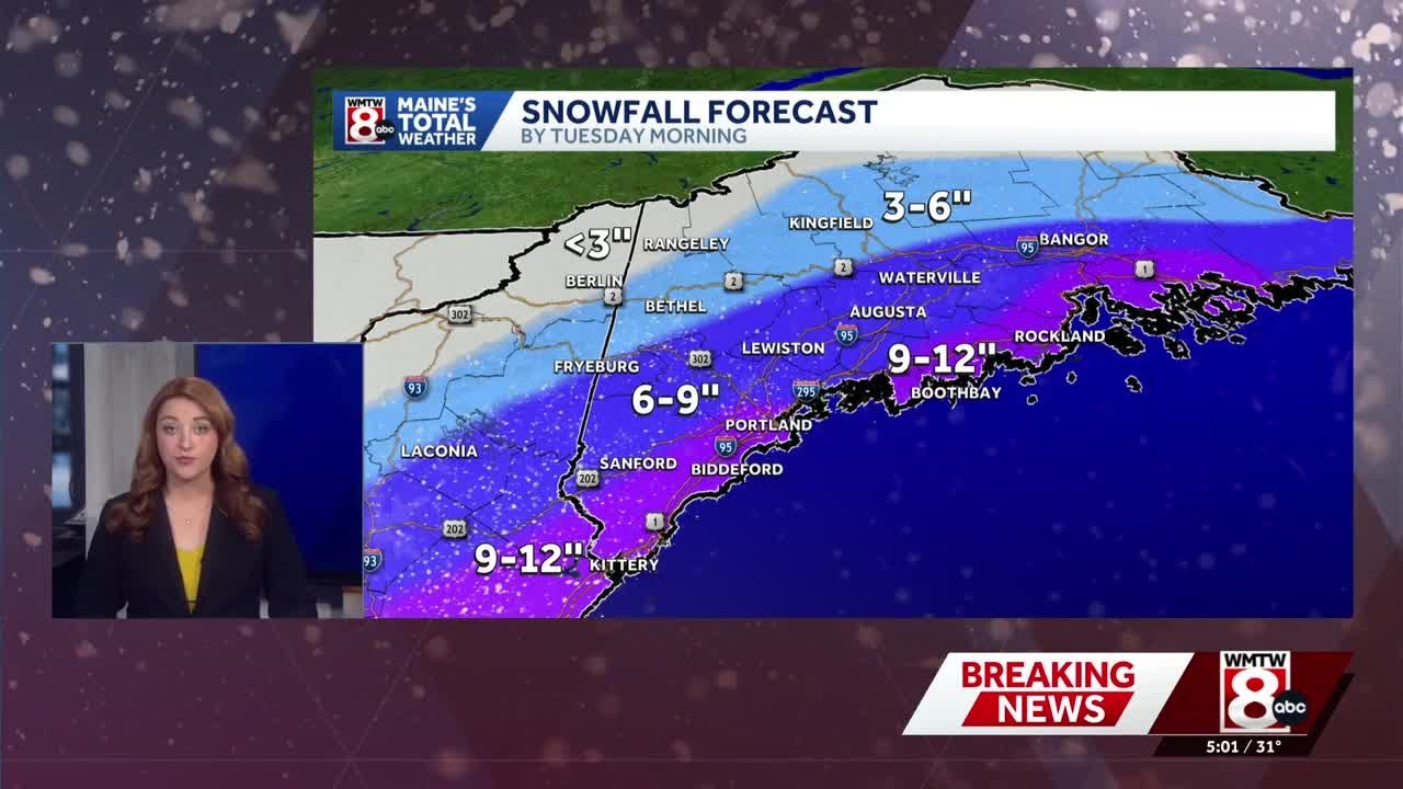 Total Weather Alert: Blizzard conditions arrive Monday