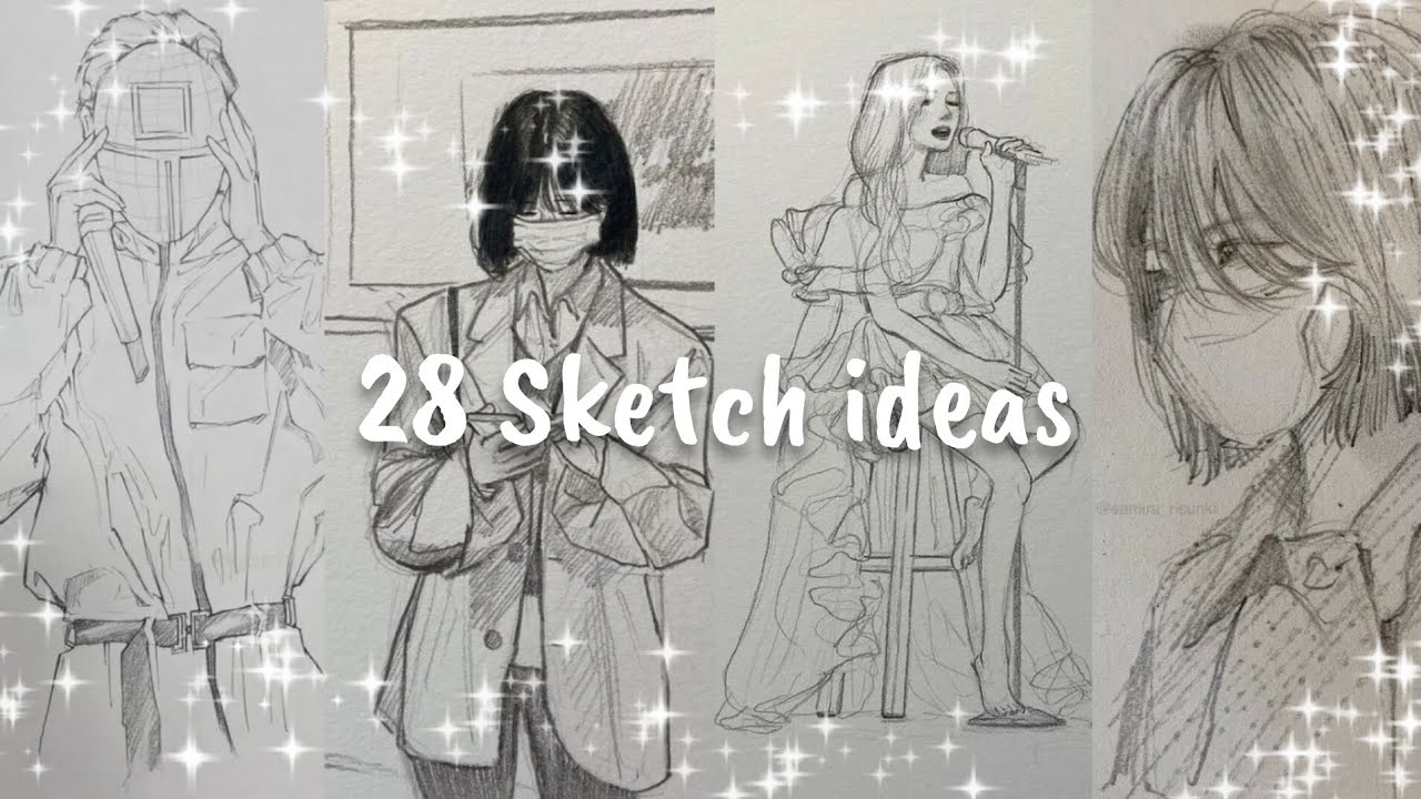 20+ Creative Sketch Ideas to Fill Your Sketchbook📒(part 5)