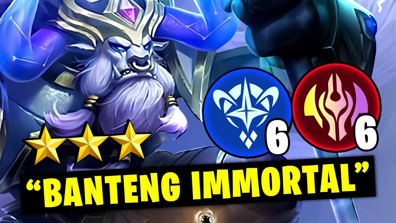 BANTENG TERKUAT DI BUMI INI COY - MINOTAUR IMMORTAL! - Magic Chess Mobile Legends