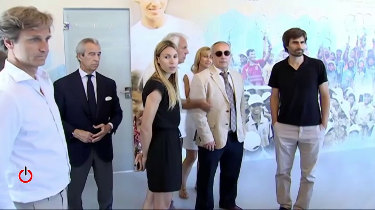 Visita presidente del COE a Rafa Nadal Academy by Movistar