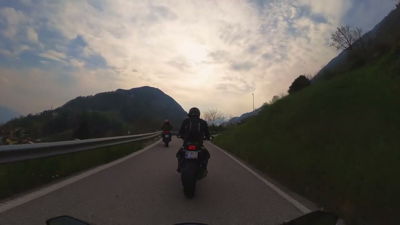 Mountain roads Trentino, Italy with ZX6R, ZX10R, ZH2 & Z900
