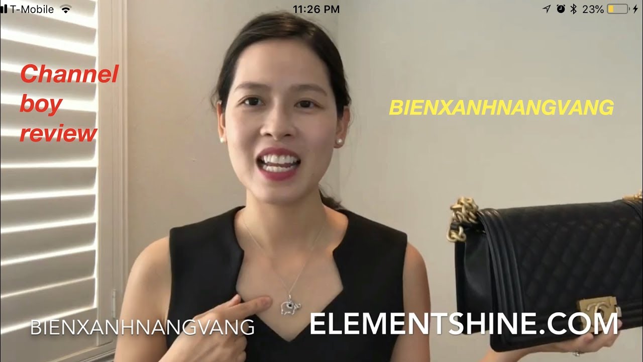 Cảm nghĩ về túi xách hiệu Chanel Boy I Chanel Boy Bag Review I Cuộc sống mỹ