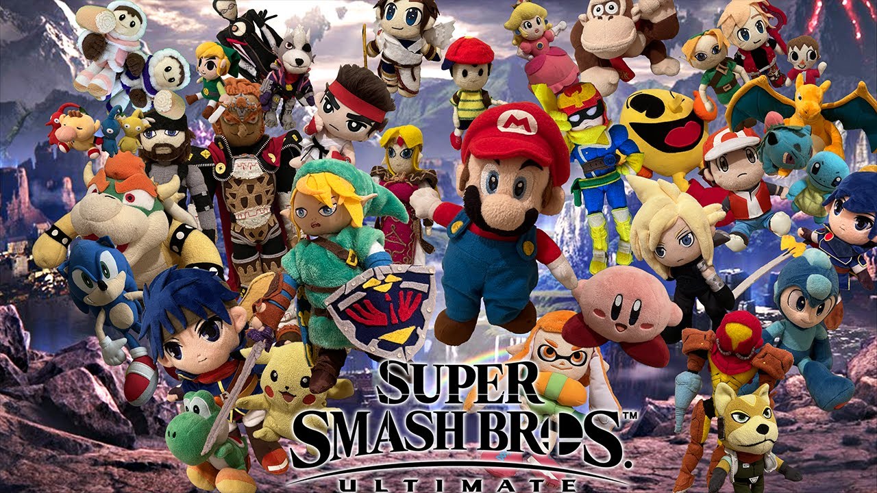Super Smash Bros Ultimate Intro Plush REMAKE