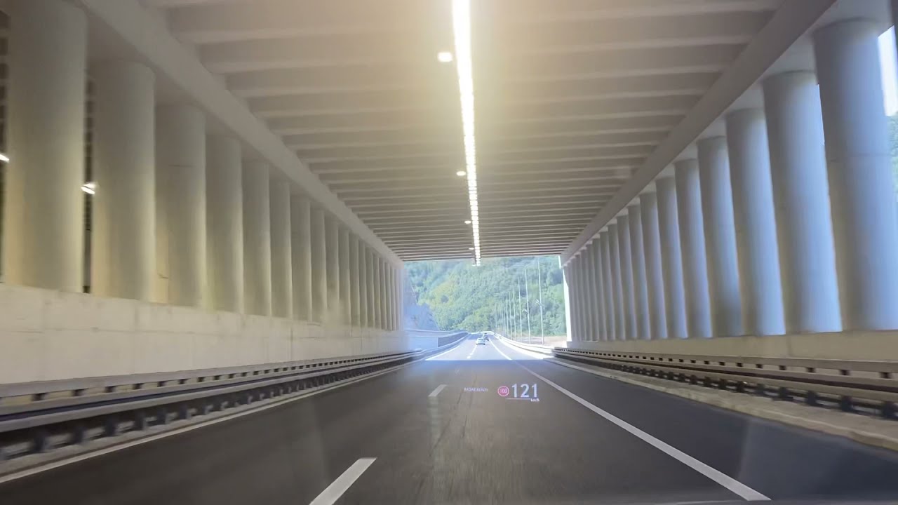 Lepote Srbije, voznja, Grdelicka klisura, novi autoput celom duzinom