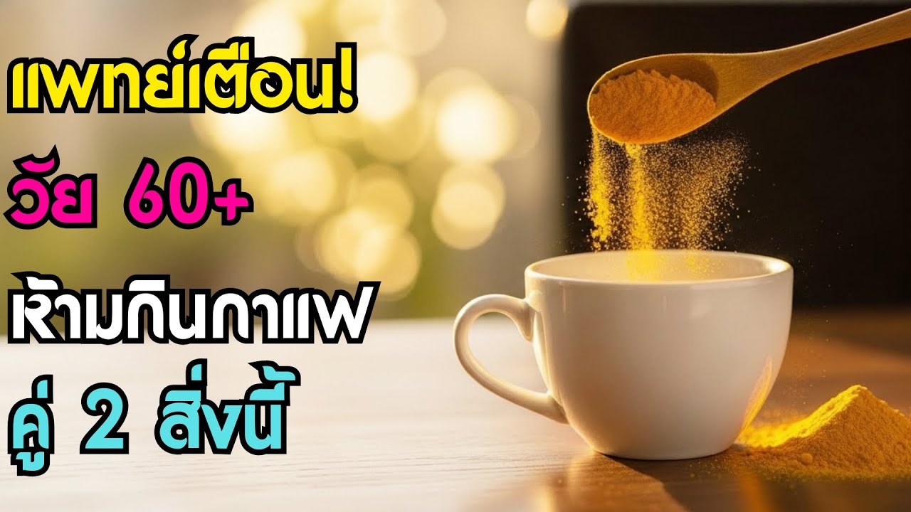 แพทย์เตือน! อายุ 60+ ห้ามดื่มกาแฟคู่กับ 2 สิ่งนี้เด็ดขาด เสี่ยงมะเร็ง-หัวใจวาย (อันตรายกว่าที่คิด)