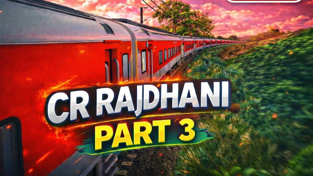 PART 03 |  22221 MUMBAI CSMT HAZRAT NIZAMUDDIN RAJDHANI EXPRESS | MSTS LIVE | REAL BASSED