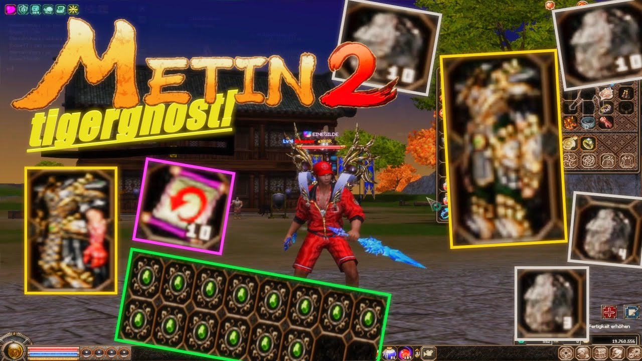 Metin2 Tigerghost - MAGISCHE Steine GG. SCHLANGENRÜSSIS , Hydra Truhen , Alchi Uppen & mehr #220