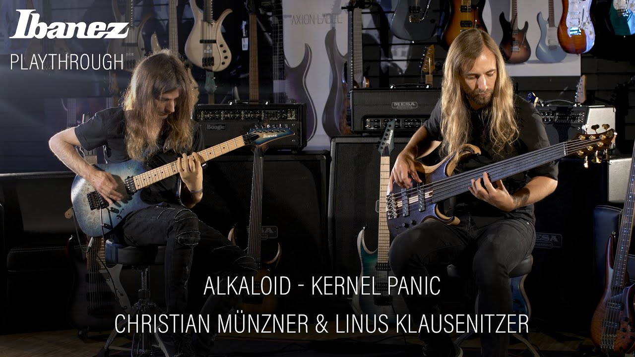 ALKALOID - Kernel Panic (Ibanez Guitar and Bass Play Playthrough)