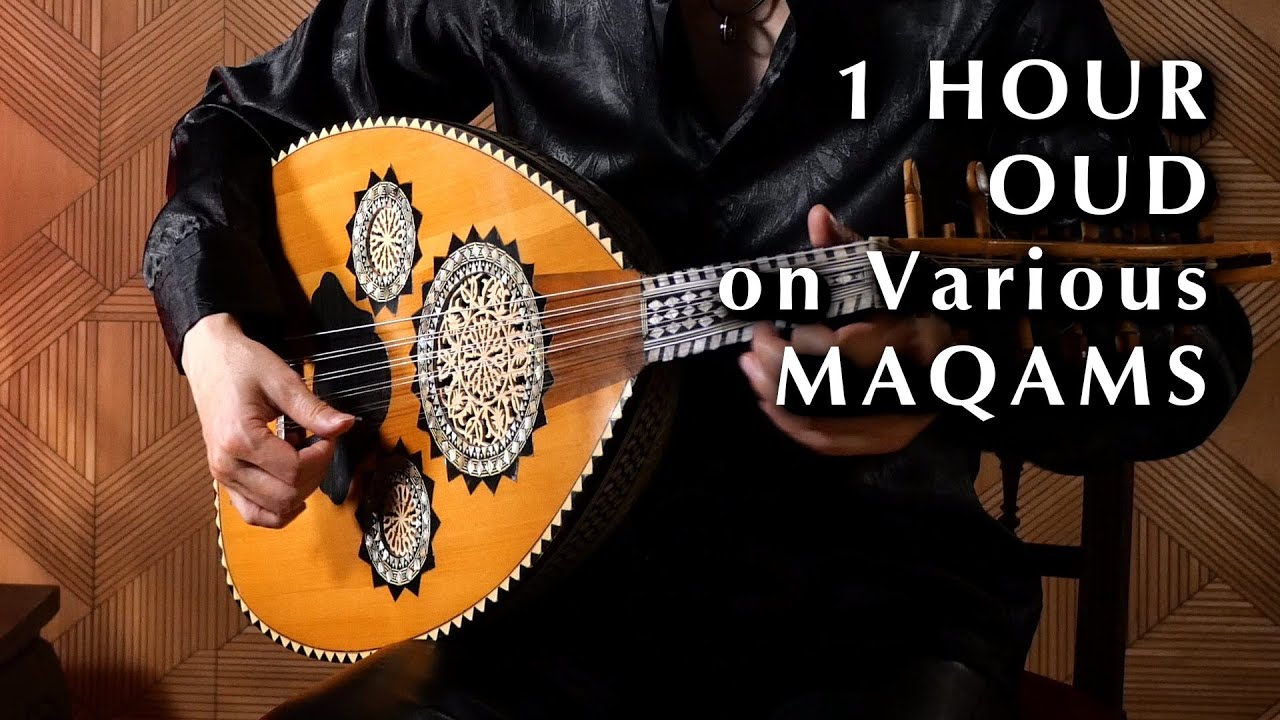 1 Hour Oud Ambient on Various Maqams (Arabic melodic modes) - Flower Meadow