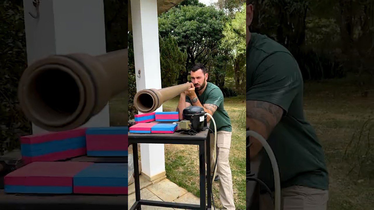 Criei um CANH&Atilde;O DE V&Aacute;CUO ULTRA-POTENTE com MUNI&Ccedil;&Atilde;O 3D! 💥🔩
