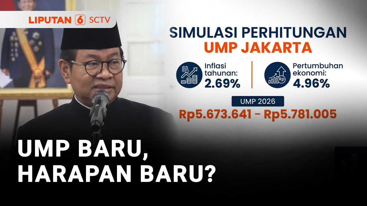 Formula Baru Perhitungan UMP 2026, Mampu Sejahterakan Buruh? | Liputan 6