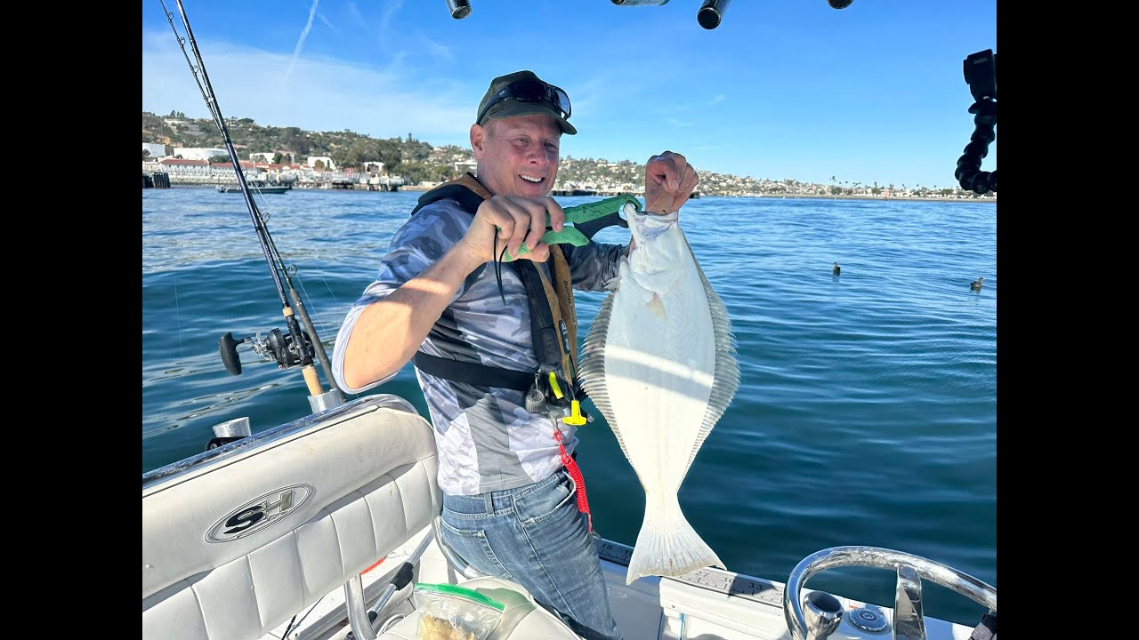 12/9-10/2023 San Diego Bay - 3 Halibut, Sand Bass, and Sculpin