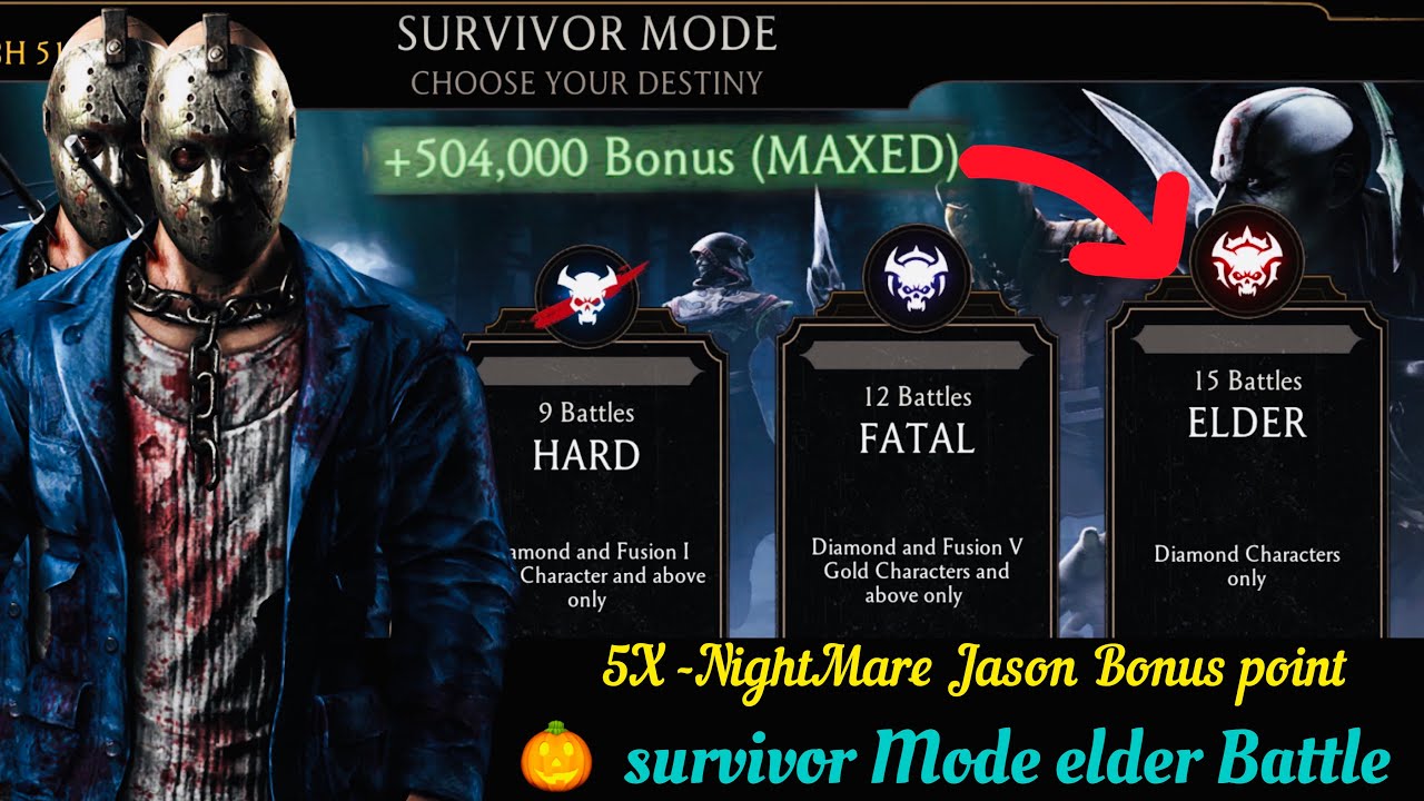 Elder Battle survivor Mode | Faction War Gameplay + Brutal ending Talent tree setups | MK Mobile