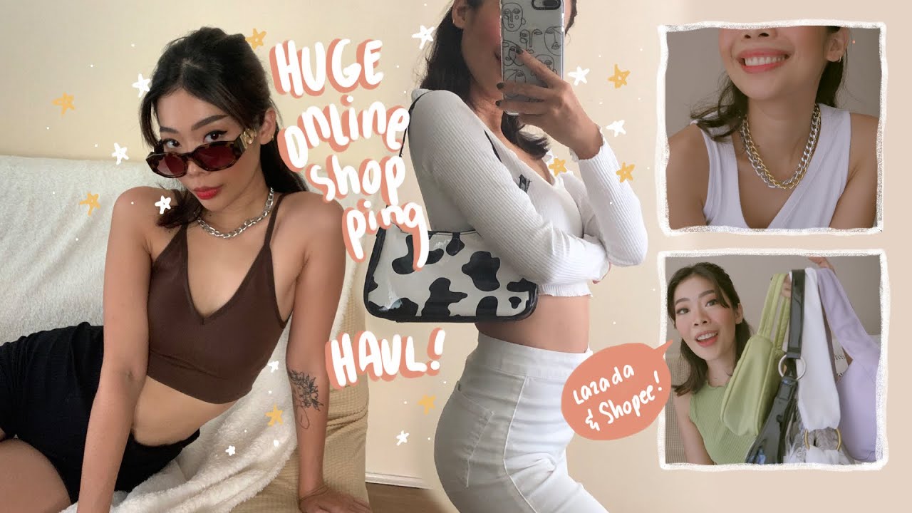 Online Shopping Haul (Lazada & Shopee) | Rhea Bue