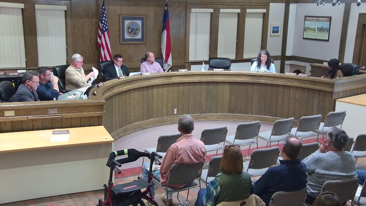 Town of Manteo Commissioners Meeting January 7, 2026