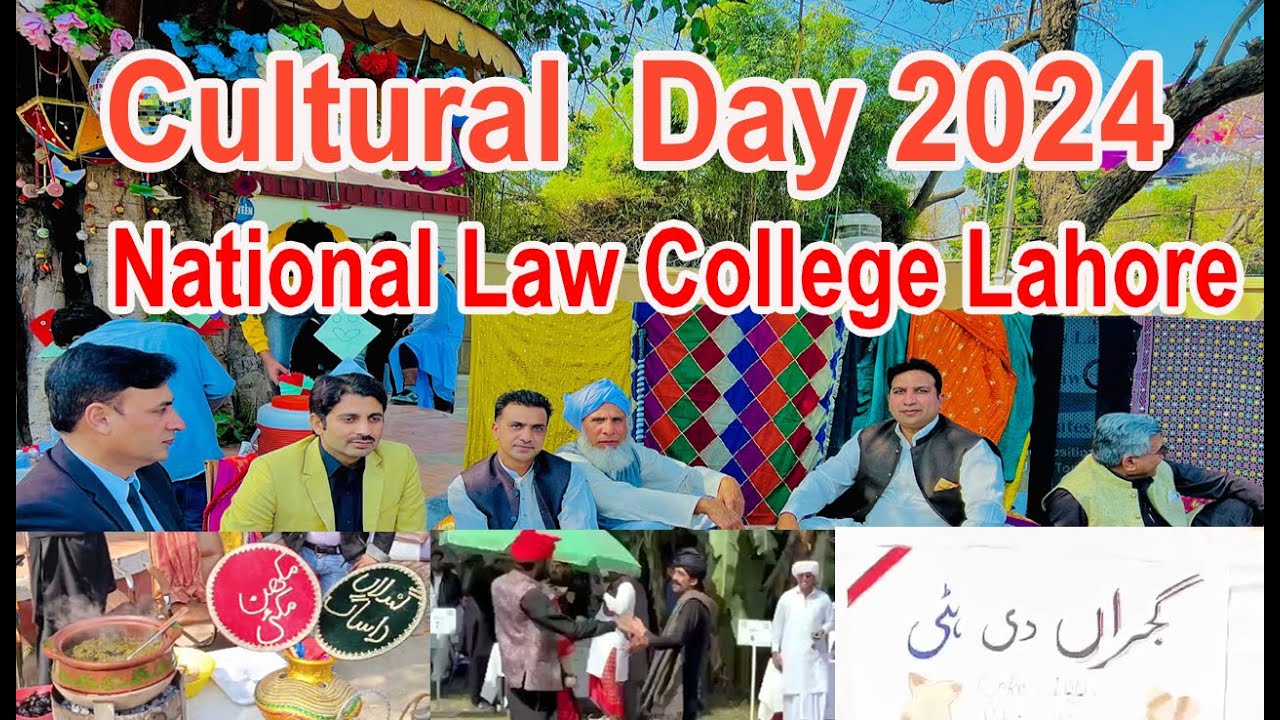 Cultural Day 2024 at National Law College Lahore
