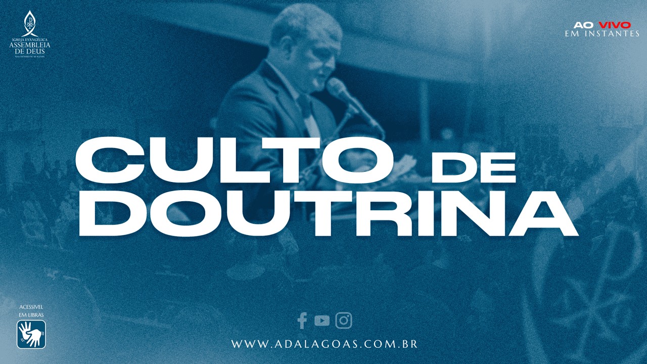 Culto de Doutrina - Acessível em Libras (20/02/2026)