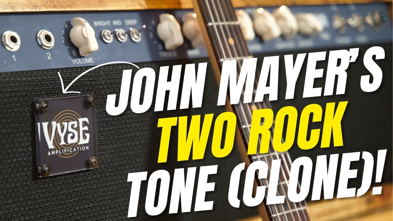John Mayer Two Rock for less than Two Grand!? Vyse Amplification Two Rock clone - the 'Two'