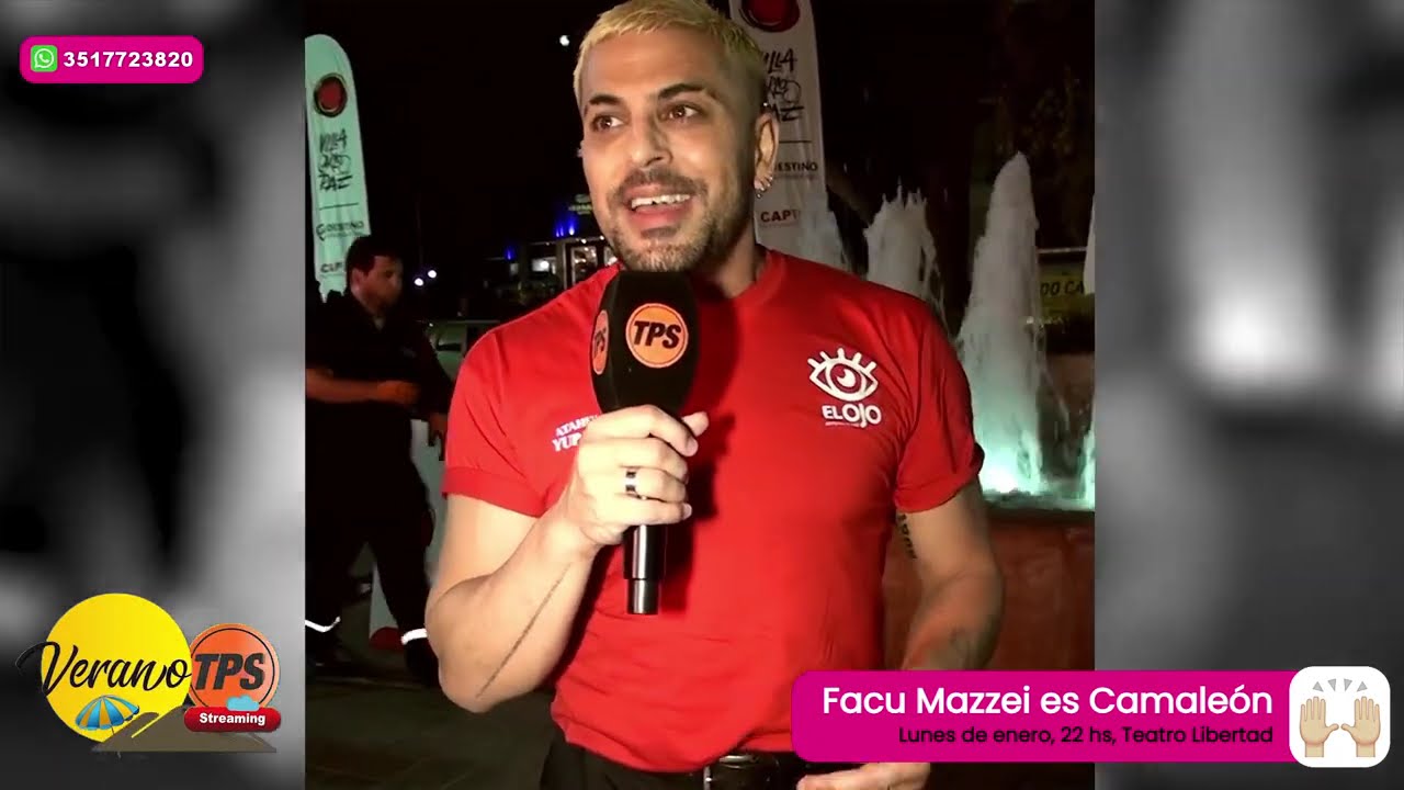 Facu Mazzei es «Camaleón Rojo»